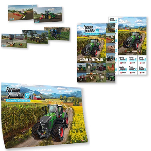 Darček - Farming Simulator 23 Poster, Litografie a Pexeso v cene 14,99 €