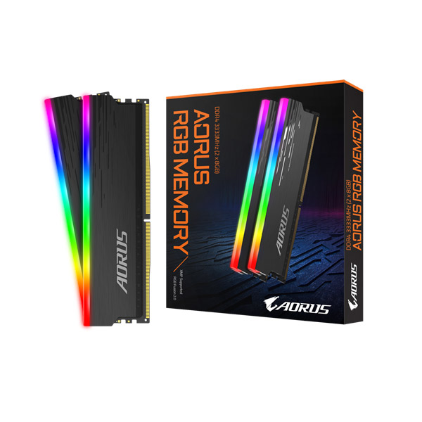 E-shop GIGABYTE AORUS 16GB Pamäťová sada (2x8 GB) DDR4 3333 MHz RGB GP-ARS16G33
