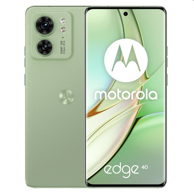 Motorola Edge 40, 8/256GB, Nebula Green, nový tovar, neotvorené balenie