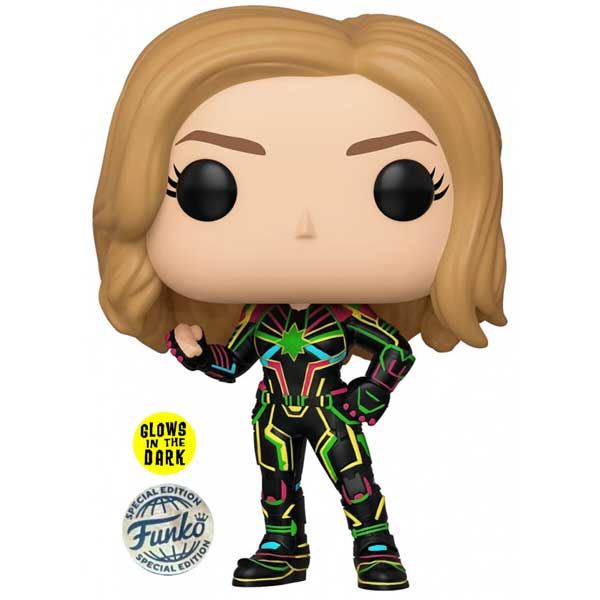 POP! Captain Marvel (Marvel) Special Edition (Glows in The Dark)