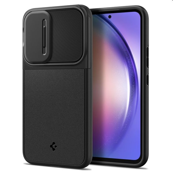 Zadný kryt Spigen Optik Armor pre Samsung Galaxy A54 5G, čierna