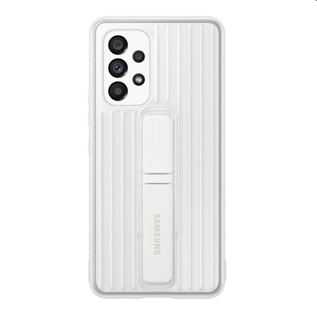 Samsung Protective Standing Cover A53 5G, white - OPENBOX (Rozbalený tovar s plnou zárukou)