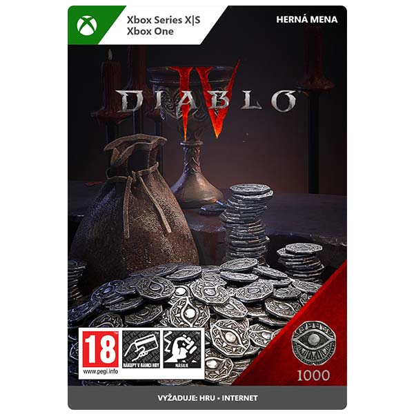 E-shop Diablo 4 (1000 Platinum)