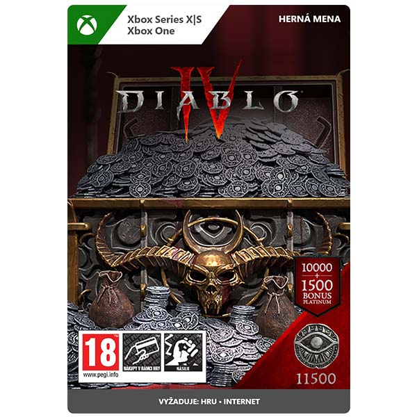 E-shop Diablo 4 (11500 Platinum)