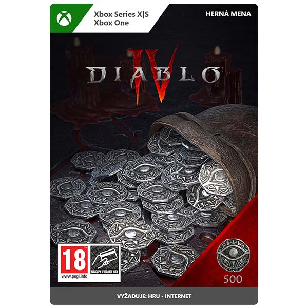 E-shop Diablo 4 (500 Platinum)