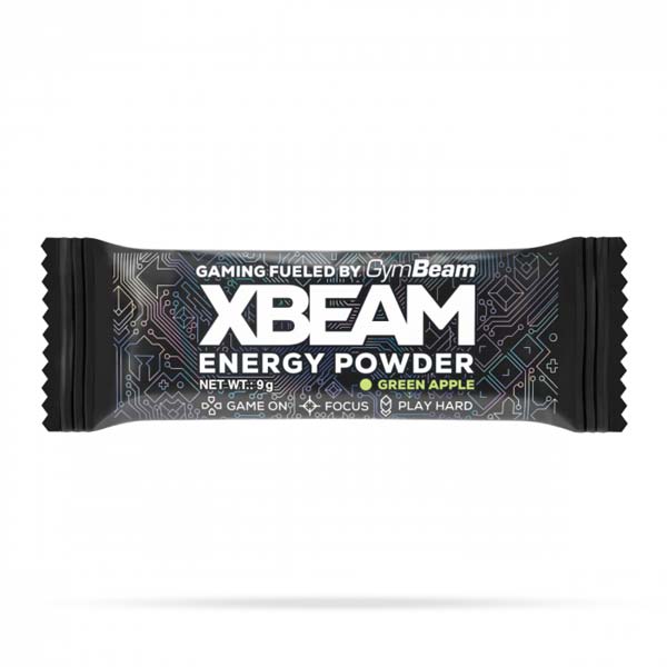 E-shop Gym Beam XBEAM Energy Powder vzorka 9 g, Zelené jablko