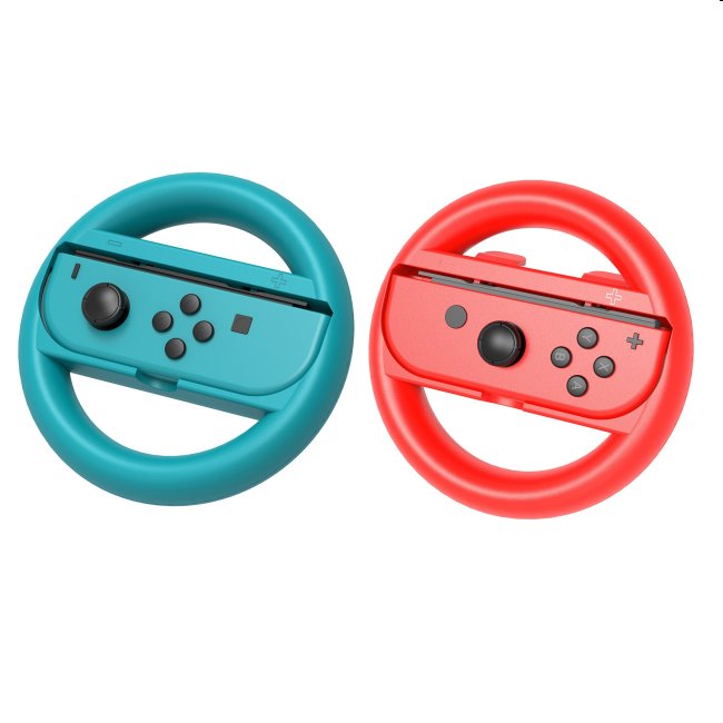 iPega steering wheel pre Nintendo Joy-Con ovládače, bluered (2ks) PG-SW086