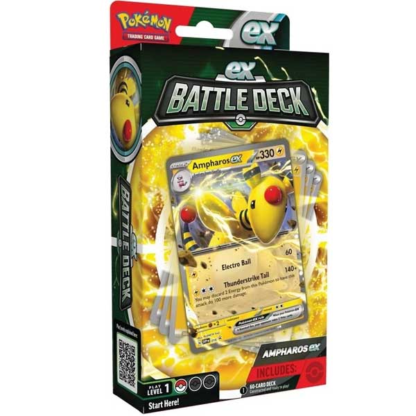 Kartová hra Pokémon TCG: Ampharos EX Battle Deck (Pokémon)