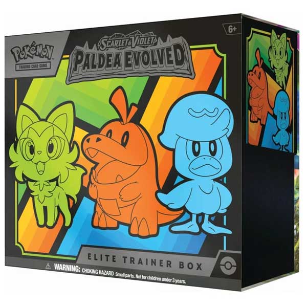 Kartová hra Pokémon TCG: Scarlet & Violet Paldea Evolved Elite Trainer Box (Pokémon)