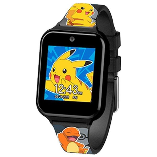 Kids Licensing detské hodinky Pokémon interactive, čierne