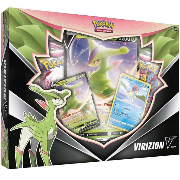 PKM Virizion October V Box (Pokémon) - OPENBOX (Rozbalený tovar s plnou zárukou)