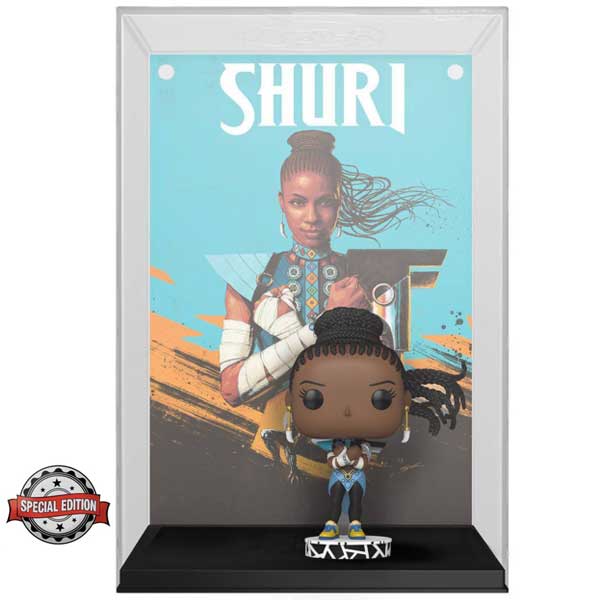 POP! Marvel Cover: Shuri (Black Panther) Special Edition - OPENBOX (Rozbalený tovar s plnou zárukou)