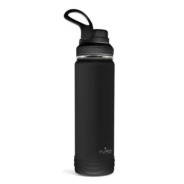 PURO Termofľaša OUTDOOR 750 ml, čierna