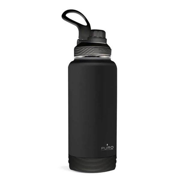 PURO Termofľaša OUTDOOR 960 ml, čierna