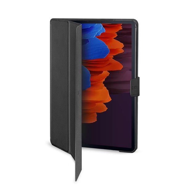 SBS Puzdro Trio Book pre Samsung Galaxy Tab S7+S7 FES8+, čierna TATRISTANDTABS7PK