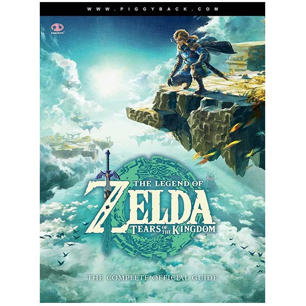 Sprievodca hrou The Legend of Zelda: Tears of the Kingdom, paperback, ENG