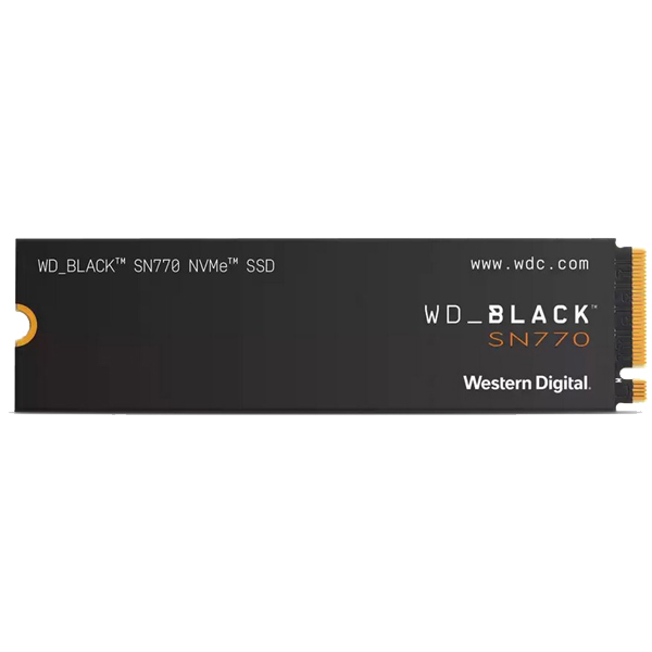 WD BLACK SN770 SSD disk 500 GB NVMe M.2 2280 WDS500G3X0E