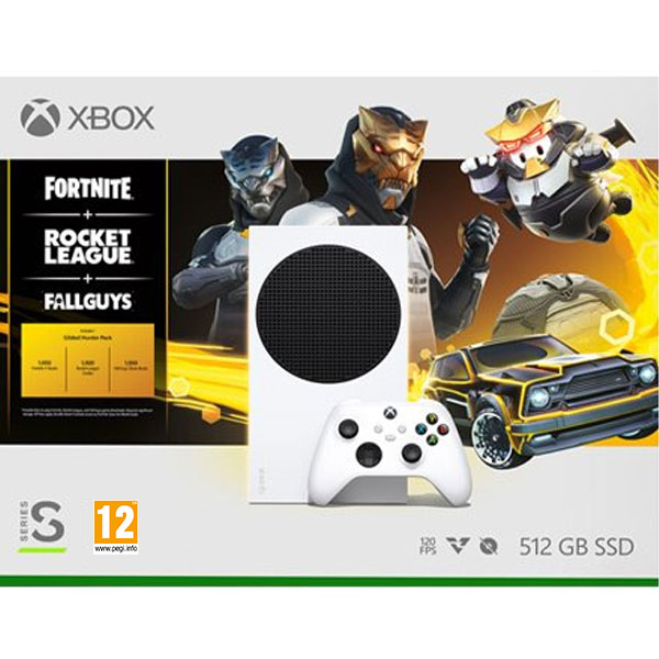 Xbox Series S (Holiday Bundle) - OPENBOX (Rozbalený tovar s plnou zárukou)