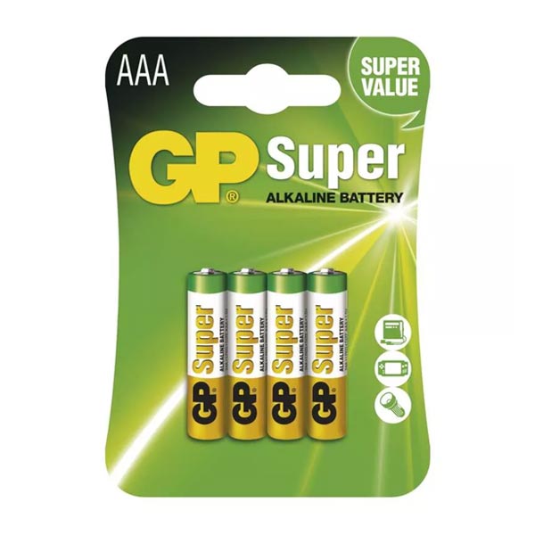 GP Super Alkaline AAA 4ks 1013114000