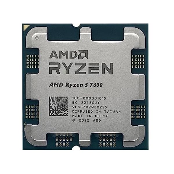 AMD Ryzen 5 7600X Procesor (až 5,3 GHz / 38 MB / 105 W / AM5) Tray bez chladiča