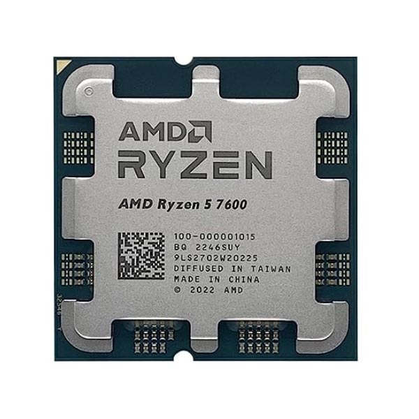 AMD Ryzen 5 7600X Procesor (až 5,3 GHz / 38 MB / 105 W / AM5) Tray bez chladiča AMD Ryzen 5 7600X Procesor (až 5,3 GHz / 38 MB / 105 W / AM5) Tray bez chladiča