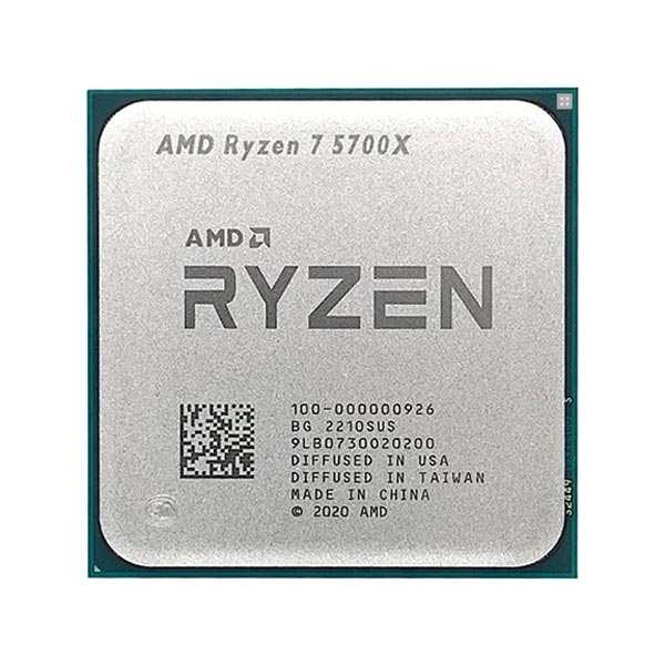 E-shop AMD Ryzen 7 5700X Procesor (až do 4,6 GHz 36 MB 105 W no VGA SocAM4) Tray bez chladiča 100-000000926