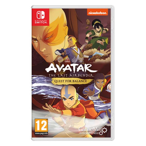 Avatar The Last Airbender: Quest for Balance [NSW] - BAZÁR (použitý tovar)