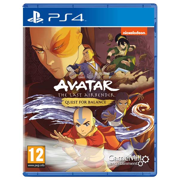 E-shop Avatar The Last Airbender: Quest for Balance PS4