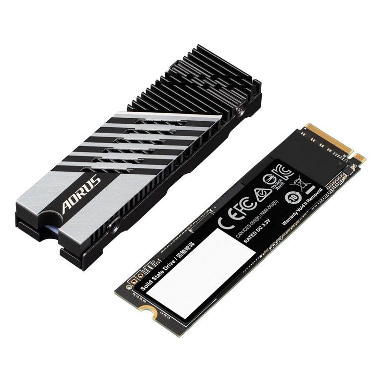 Gigabyte AORUS 7300 SSD 2TB M.2 NVMe Gen4 73006850 MBps Heatsink (PS5 Ready) AG4732TB