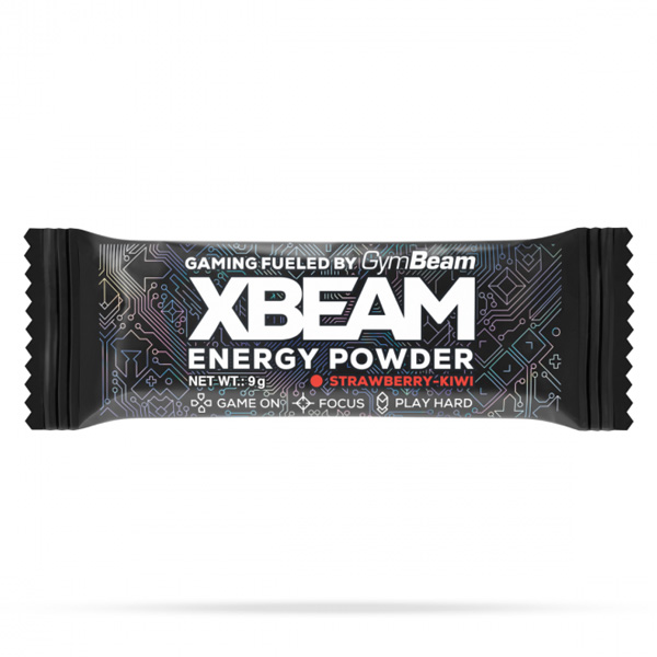 Gym Beam XBEAM Energy Powder vzorka 9 g, jahoda-kivi