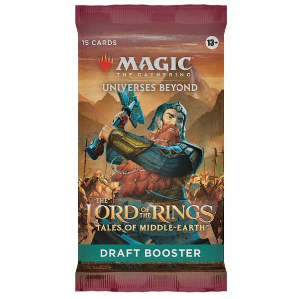 Kartová hra Magic: The Gathering The Lord of the Rings: Tales of Middle Earth Draft Booster Pack