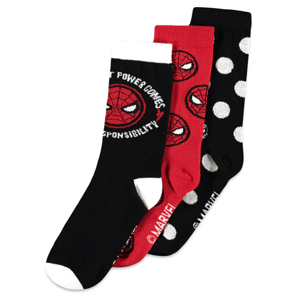E-shop Ponožky 3-balenie Spider-Man (Marvel) 3942 NS823405SPN-3942