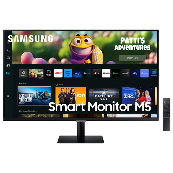 Samsung Smart M50C 32" FHD Monitor, black LS32CM500EUXDU