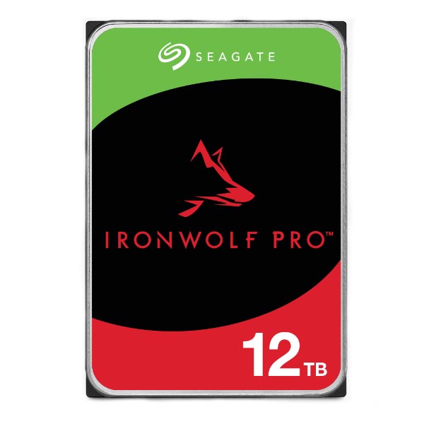 Seagate Ironwolf Pro NAS HDD 12TB SATA ST12000NT001