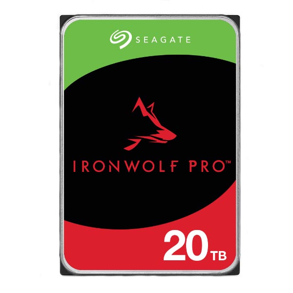 Seagate Ironwolf Pro NAS HDD 20TB SATA ST20000NT001