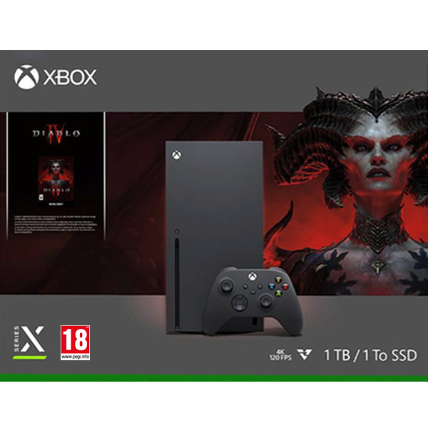 Xbox Series X (Diablo IV Bundle) - OPENBOX (Rozbalený tovar s plnou zárukou)