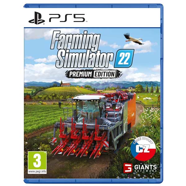 Farming Simulator 22 CZ (Premium Edition) [PS5] - BAZÁR (použitý tovar)