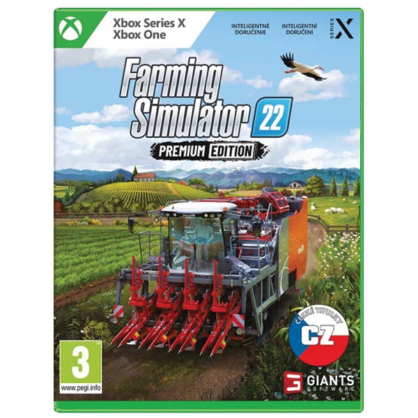 Farming Simulator 22 CZ (Premium Edition) [XBOX Series X] - BAZÁR (použitý tovar)