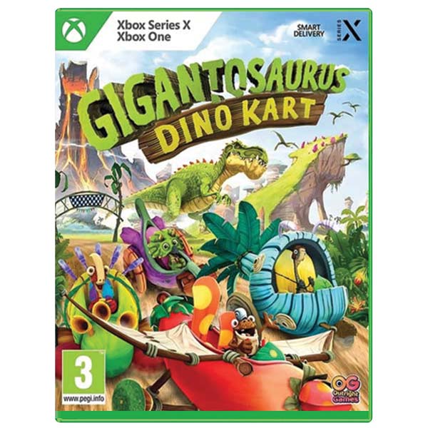 Gigantosaurus: Dino Kart [XBOX Series X] - BAZÁR (použitý tovar)