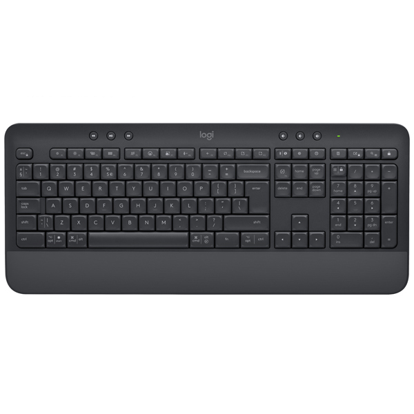 Logitech K650 Signature bezdrôtová klávesnica, CZSK, grafitová 920-010947