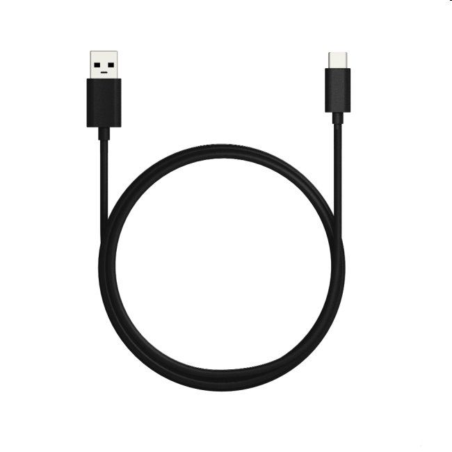 E-shop Motorola dátový kábel USB-A na USB-C, 3A, 2 m, čierny SJC00ACB20