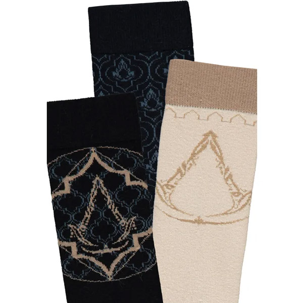 E-shop Ponožky 3-balenie Assassin's Creed Mirage (Assassin's Creed) 3942 CR551188ASC-3942