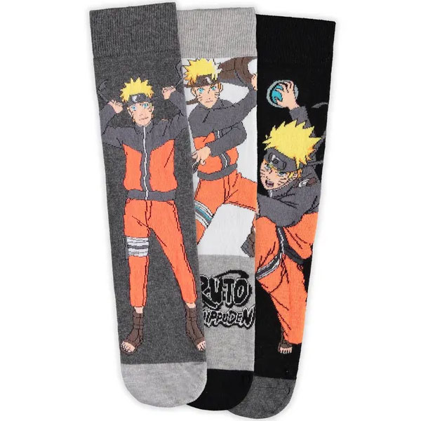 Ponožky 3-balenie Naruto Shippuden (Naruto) 43/46