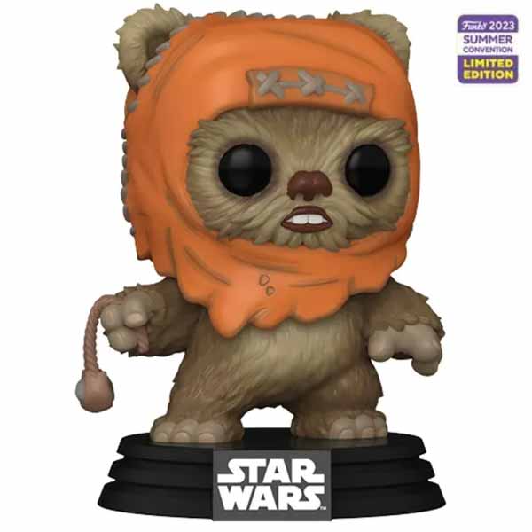 E-shop POP! Wicket with Slingshot (Star Wars) 2023 Summer Convention Limited Edition POP-0631