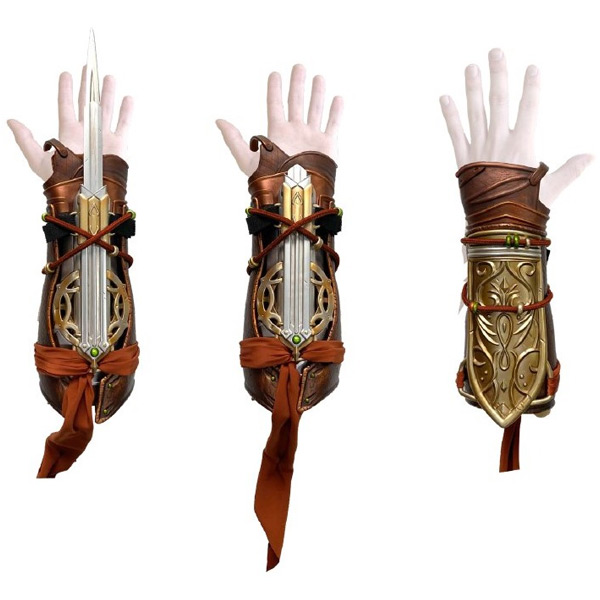 Replika zbrane Hidden Blade Gauntlet (Assassin's Creed Mirage)