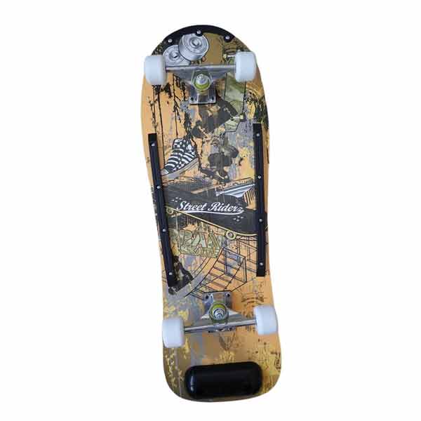 E-shop Acra Skateboard farebný, žltý 05-S2-ZL