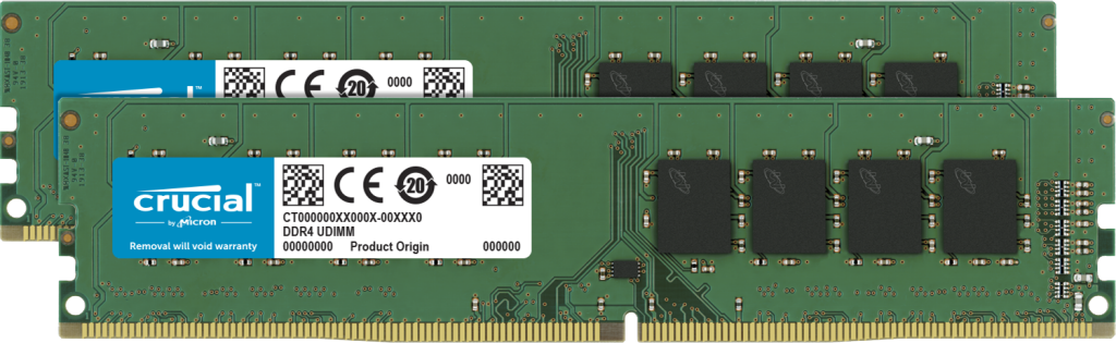 Crucial 64GB kit DDR4 3200 CL22