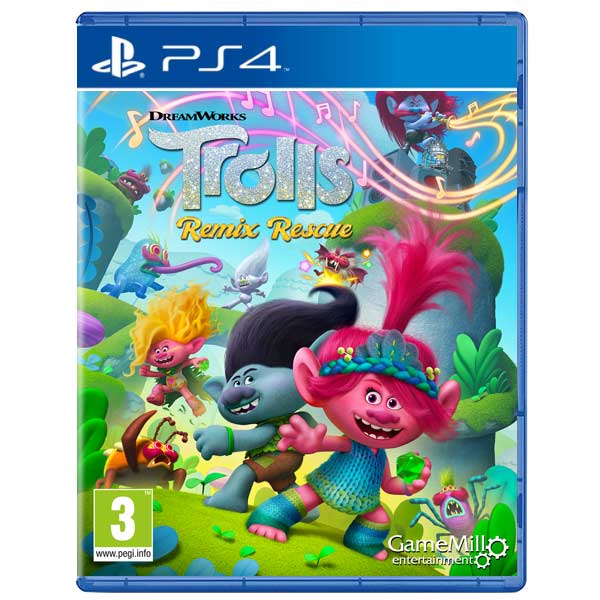 E-shop DreamWorks: Trolls Remix Rescue PS4