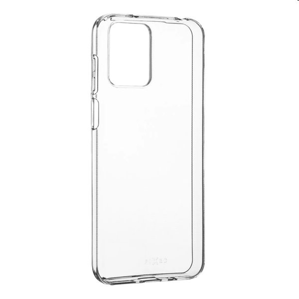 Gélový zadný kryt FIXED TPU pre Motorola Moto G13, transparentná