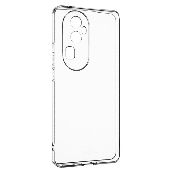 Gélový zadný kryt FIXED TPU pre OPPO Reno10 Pro, transparentná